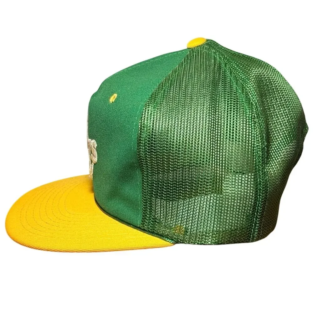 Vintage Sports Specialties Oakland Athletics Snapback Hat Mesh Trucker Cap MLB